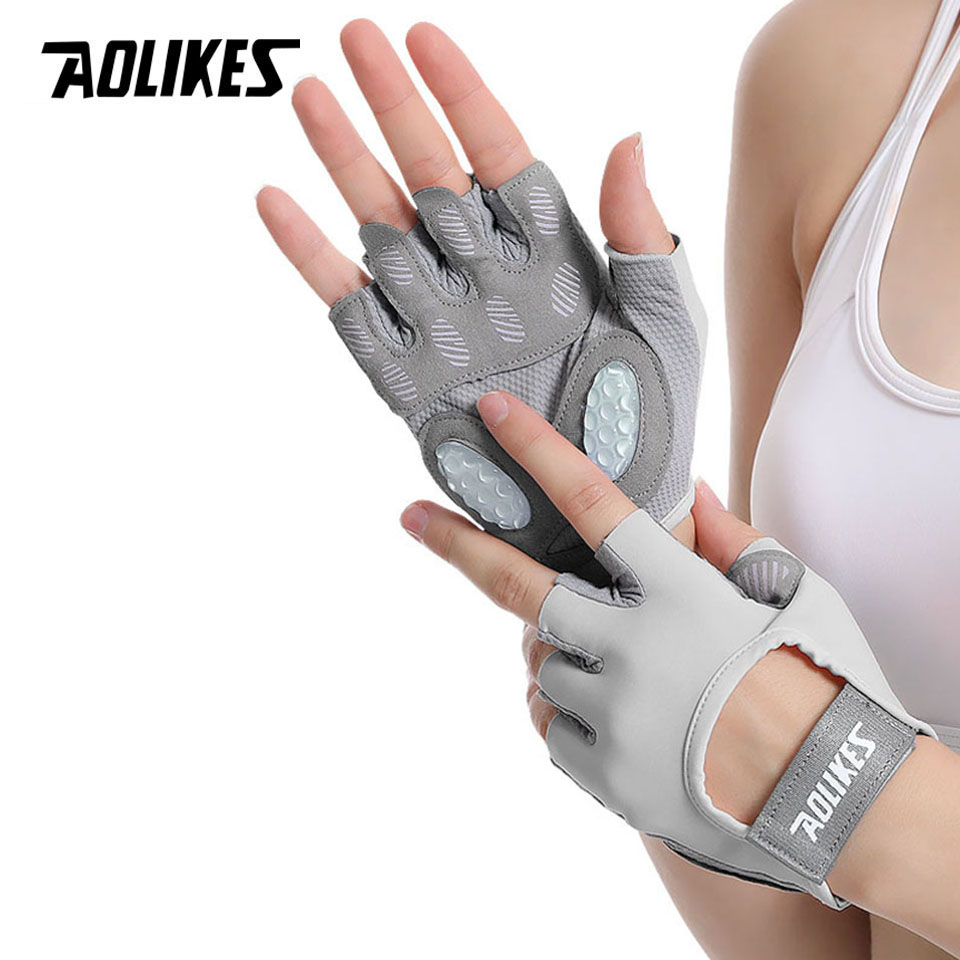AOLIKES 1 Pair Gym Gloves Body - Crossfit Workout Gear บทวิจารณ์และราคา