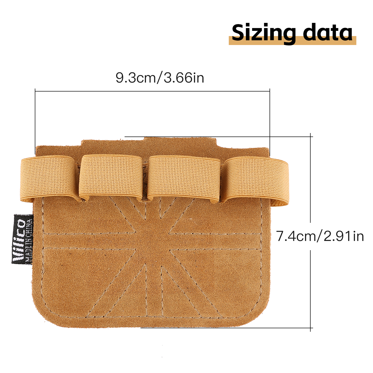 1 Pair Cowhide Gym Gloves Grip - Crossfit Workout Gear บทวิจารณ์และราคา