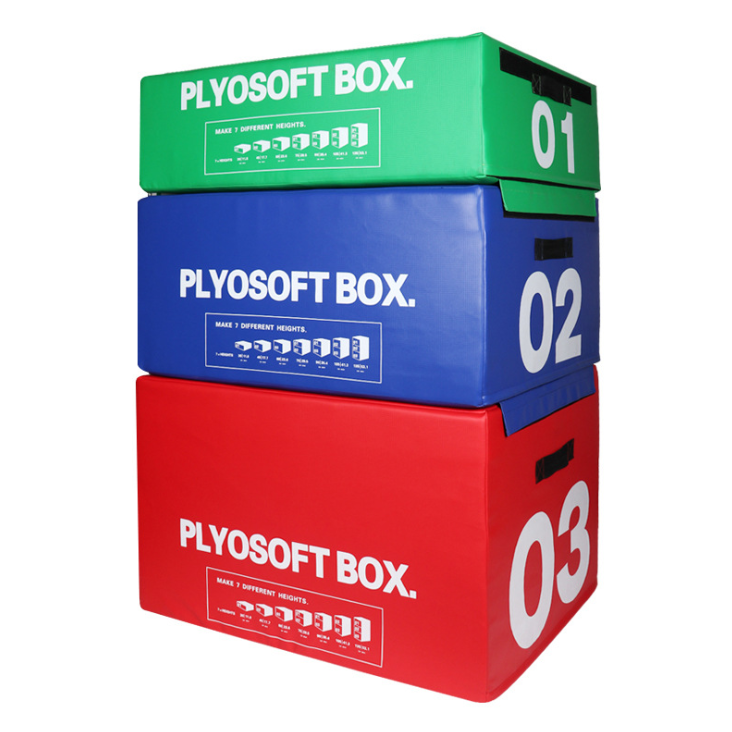 Gym Used PU Leather Jump Box S - Box Jump Plyo บทวิจารณ์และราคา