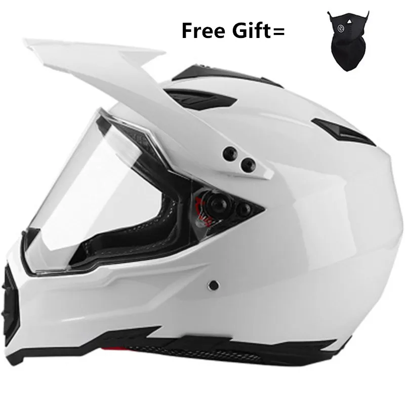 Gloss White Full Face Motorcyc - Crossfit Full Gear บทวิจารณ์และราคา