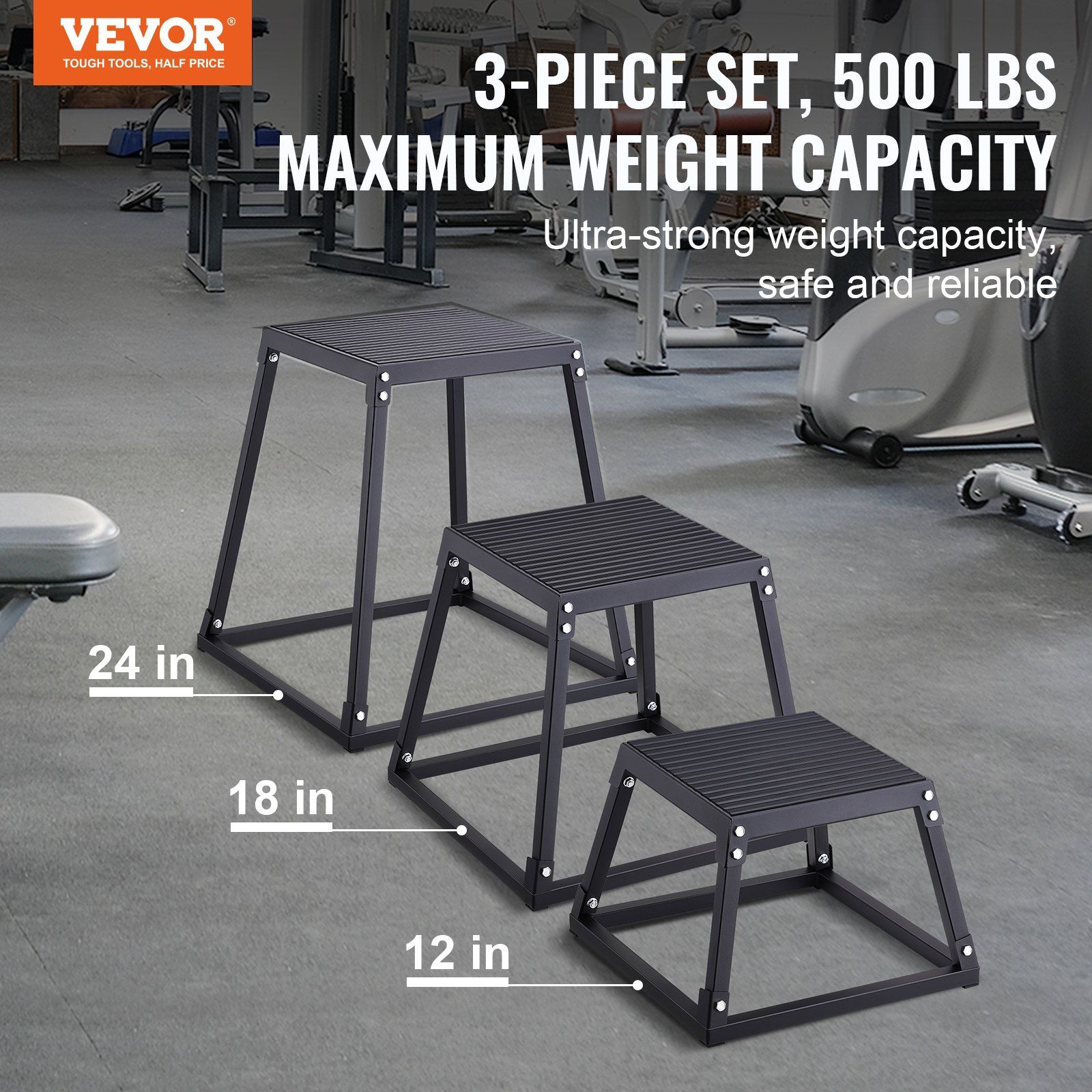 Adjustable Height Plyo Box 12x - Box Jump Plyo บทวิจารณ์และราคา
