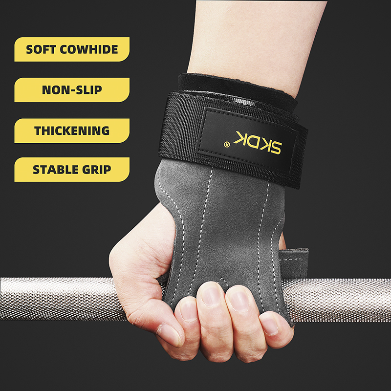 SKDK Gym Grips Palm Guards Cow - Best Crossfit Gear บทวิจารณ์และราคา