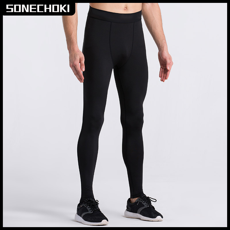 Mens Gym Compression Leggings  - Best Crossfit Gear บทวิจารณ์และราคา