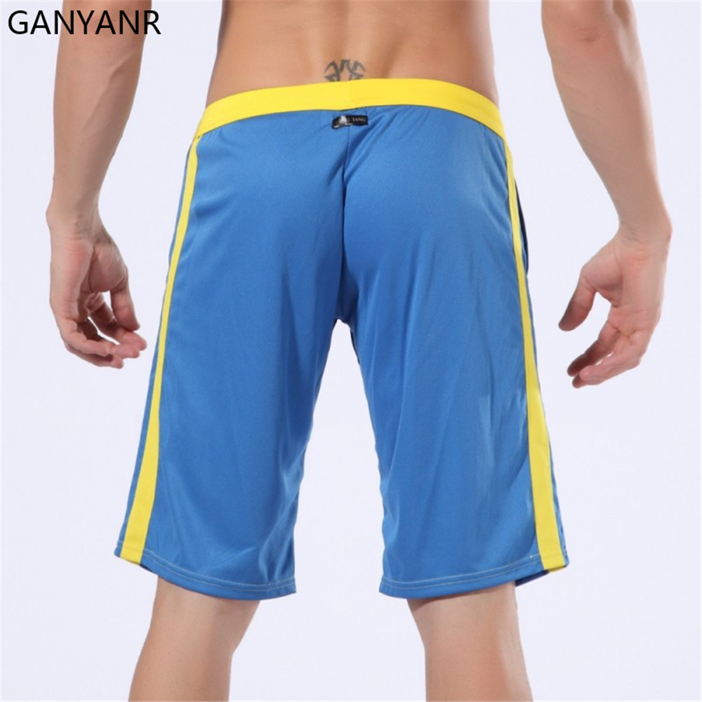 GANYANR Running Shorts Men Gym - Crossfit Workout Gear บทวิจารณ์และราคา