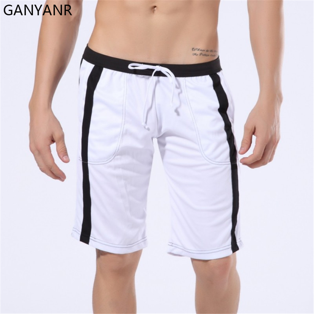 GANYANR Running Shorts Men Gym - Crossfit Workout Gear บทวิจารณ์และราคา