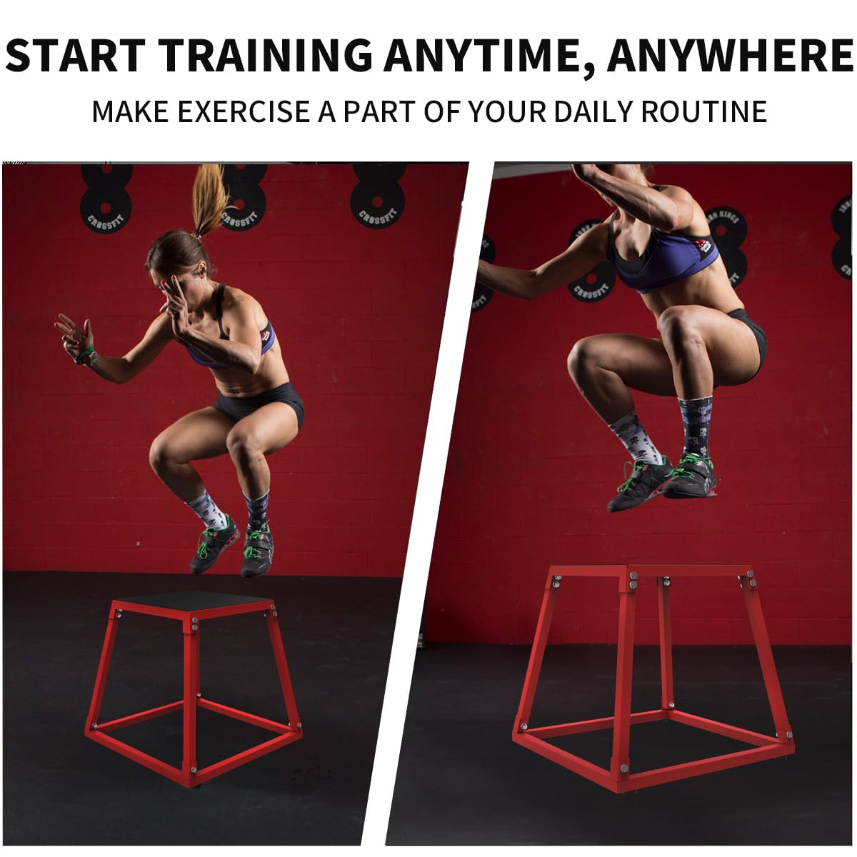 Metal Plyometric Jumping Box,  - Box Jump Plyo บทวิจารณ์และราคา