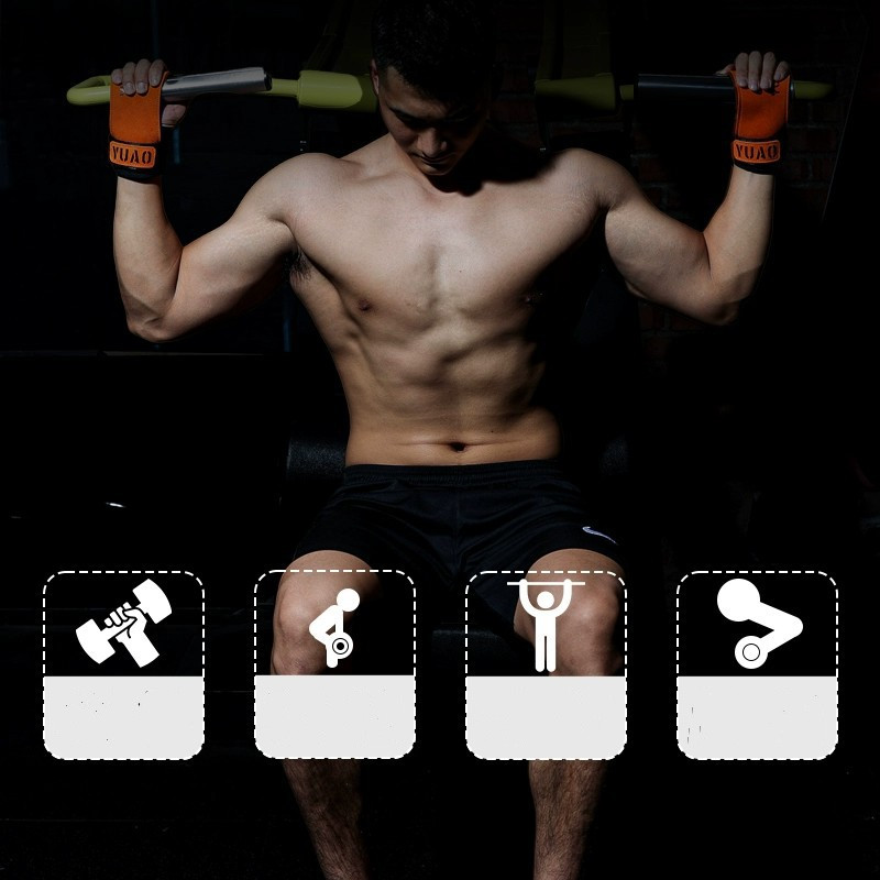 1Pair 4mm Thickened Gym Grips  - Best Crossfit Gear บทวิจารณ์และราคา