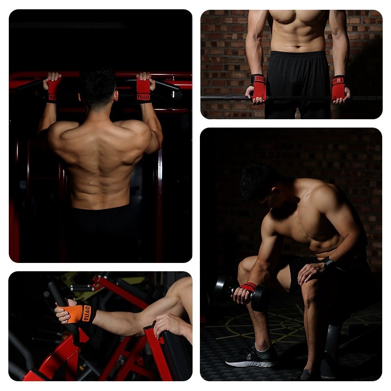 1Pair 4mm Thickened Gym Grips  - Best Crossfit Gear บทวิจารณ์และราคา