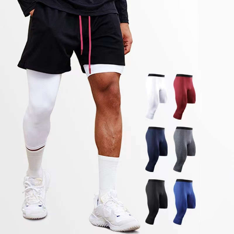 Summer Men Capri Running Tight - Best Crossfit Gear บทวิจารณ์และราคา