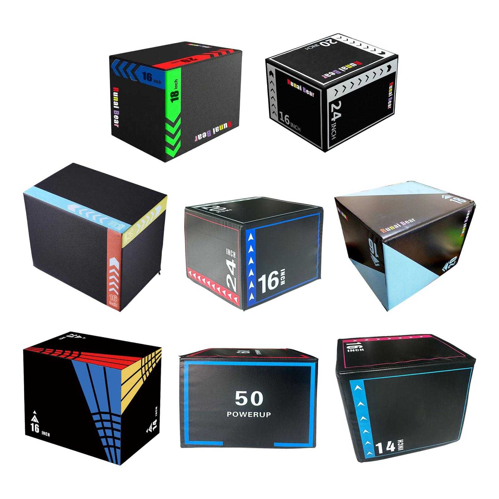Plyo Jumping Exercise Box Port - Box Jump Plyo บทวิจารณ์และราคา
