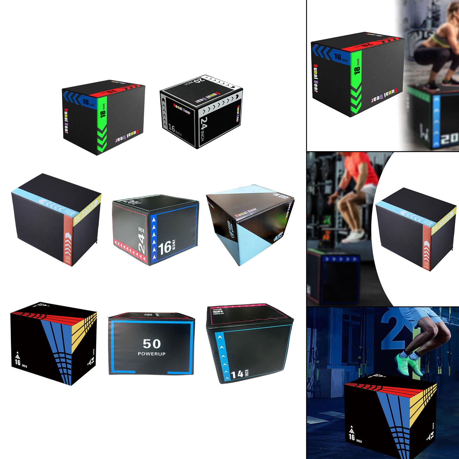 Plyo Jumping Exercise Box Port - Box Jump Plyo บทวิจารณ์และราคา