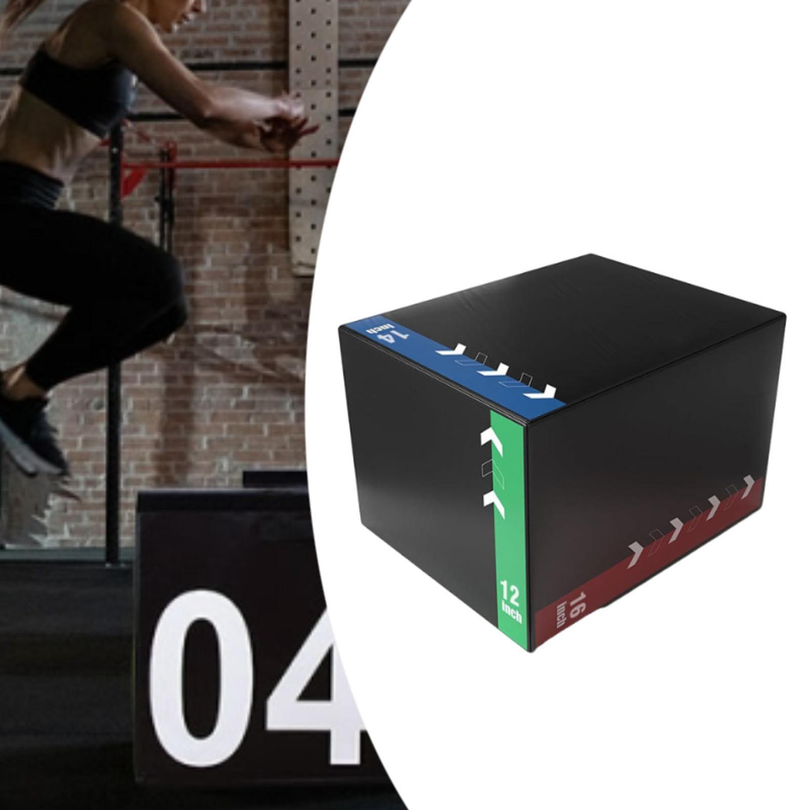 Plyo Jumping Exercise Box Port - Box Jump Plyo บทวิจารณ์และราคา