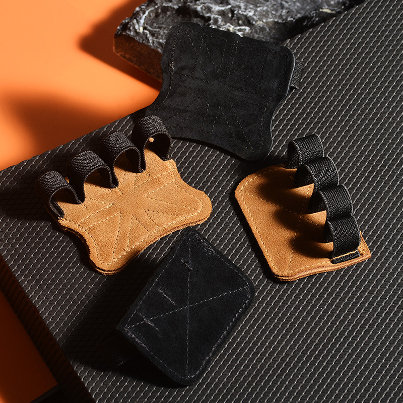 Cowhide Gym Gloves Grips Anti- - Crossfit Workout Gear บทวิจารณ์และราคา