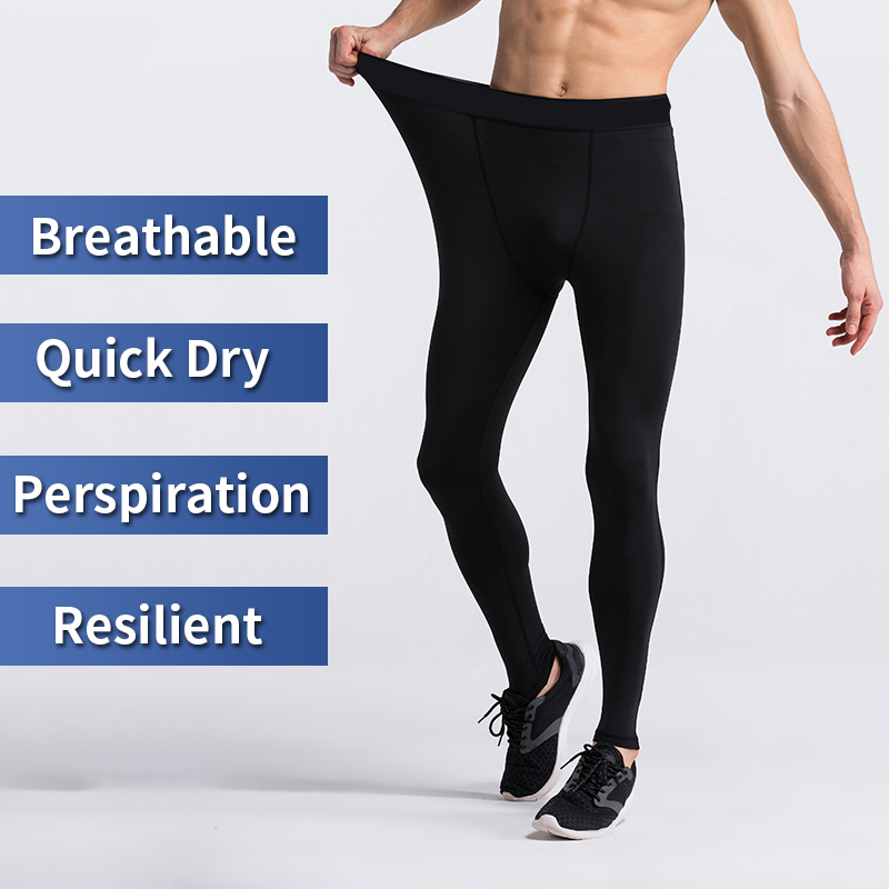 Mens Gym Compression Leggings  - Best Crossfit Gear บทวิจารณ์และราคา