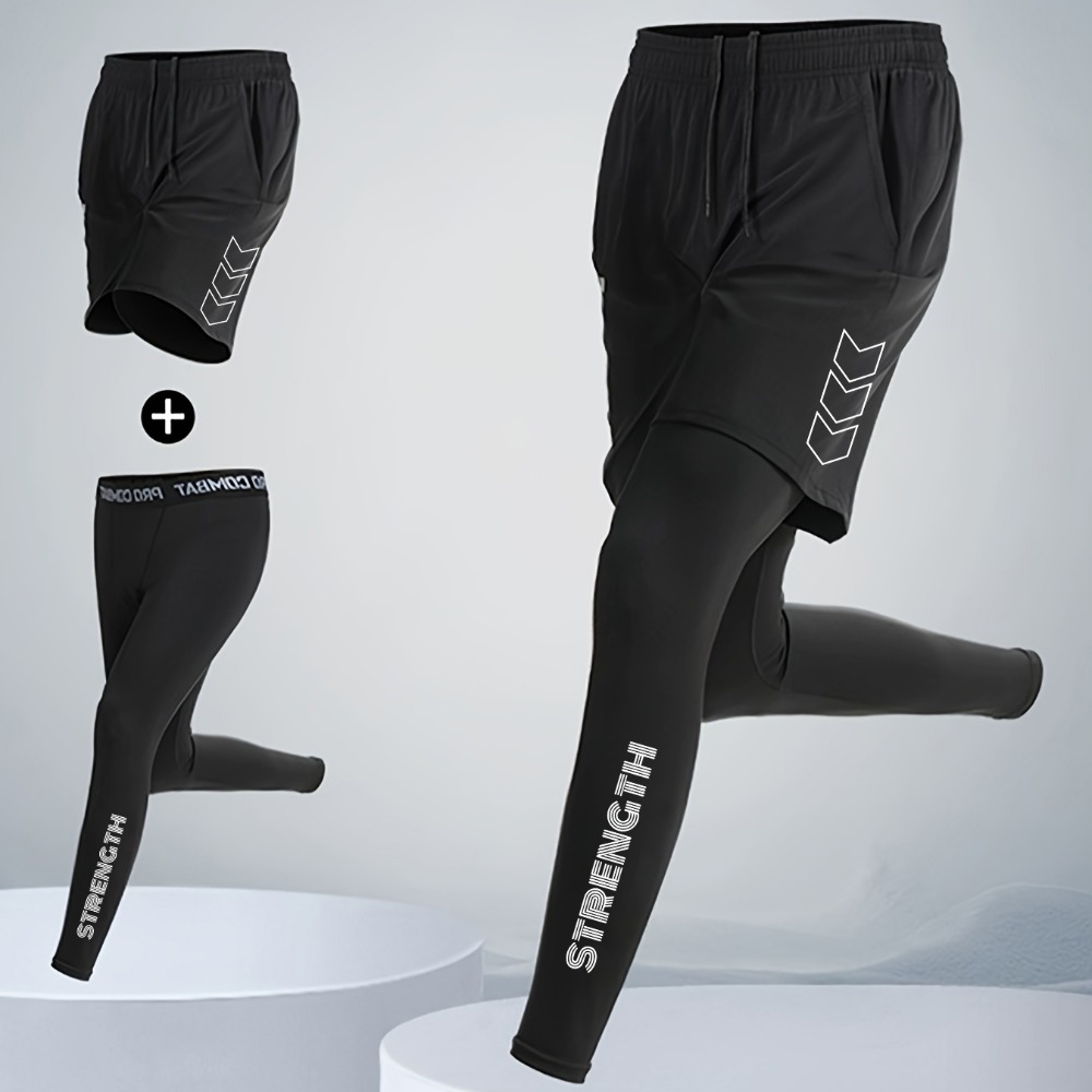 Men's 2 in1 Compression Sport  - Best Crossfit Gear บทวิจารณ์และราคา