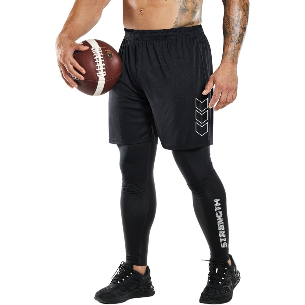Men's 2 in1 Compression Sport  - Best Crossfit Gear บทวิจารณ์และราคา