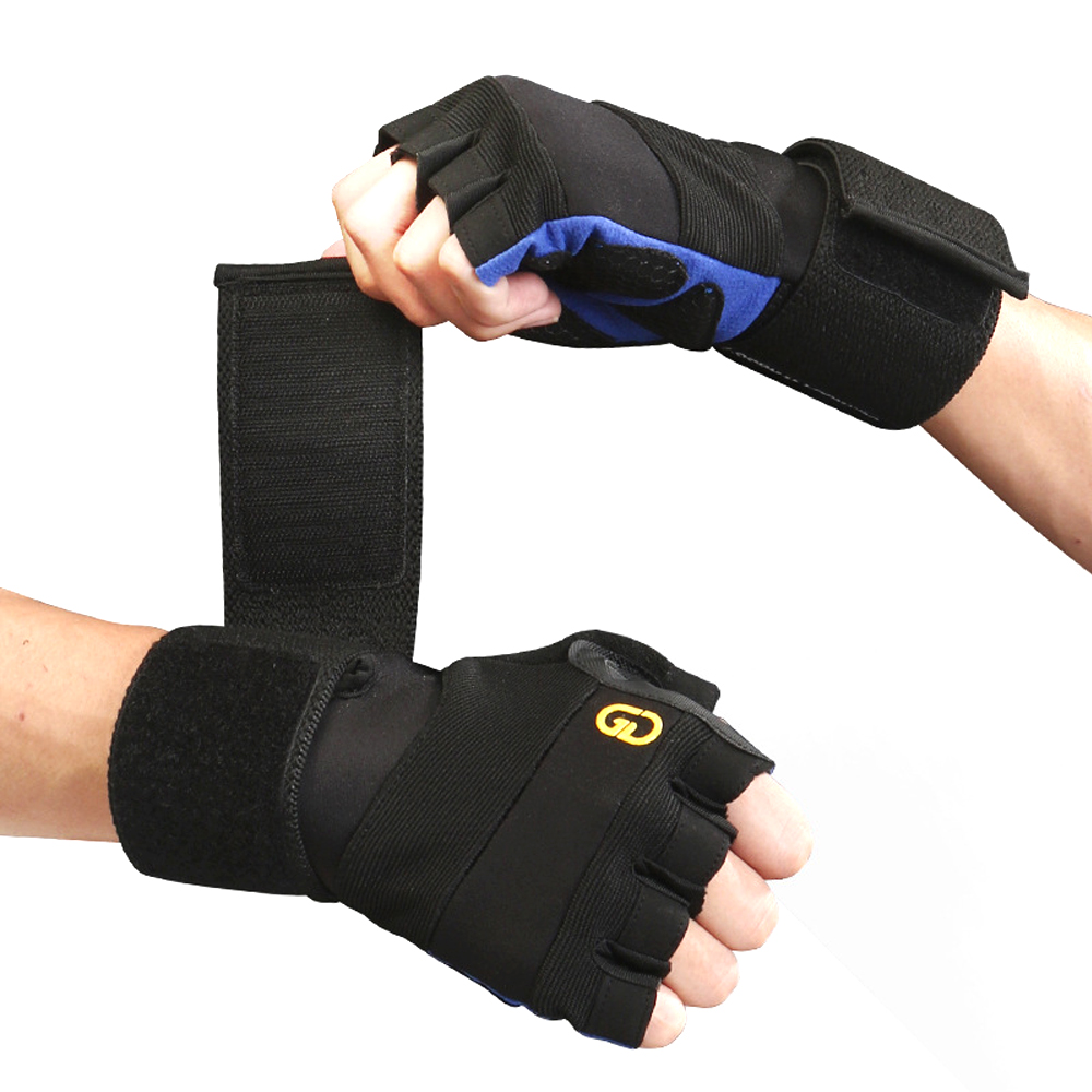 1Pair Workout Gloves with Wris - Crossfit Workout Gear บทวิจารณ์และราคา