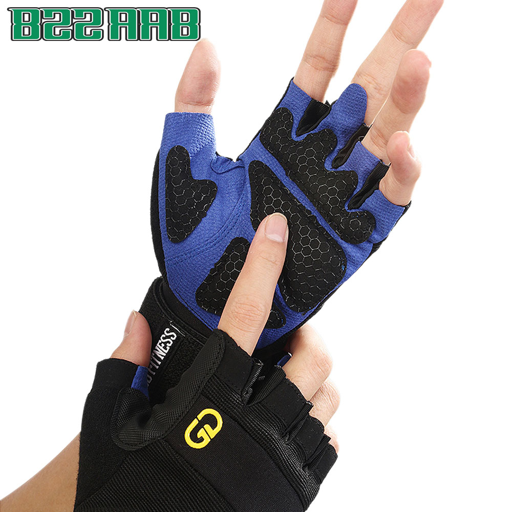 1Pair Workout Gloves with Wris - Crossfit Workout Gear บทวิจารณ์และราคา