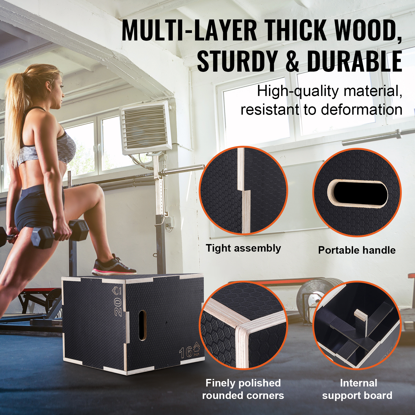 VEVOR 3 In 1 Plyometric Jump B - Box Jump Plyo บทวิจารณ์และราคา